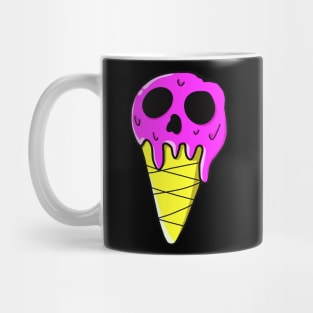 Anime Kawaii Skull Ice Cream Sticker Gift Mug